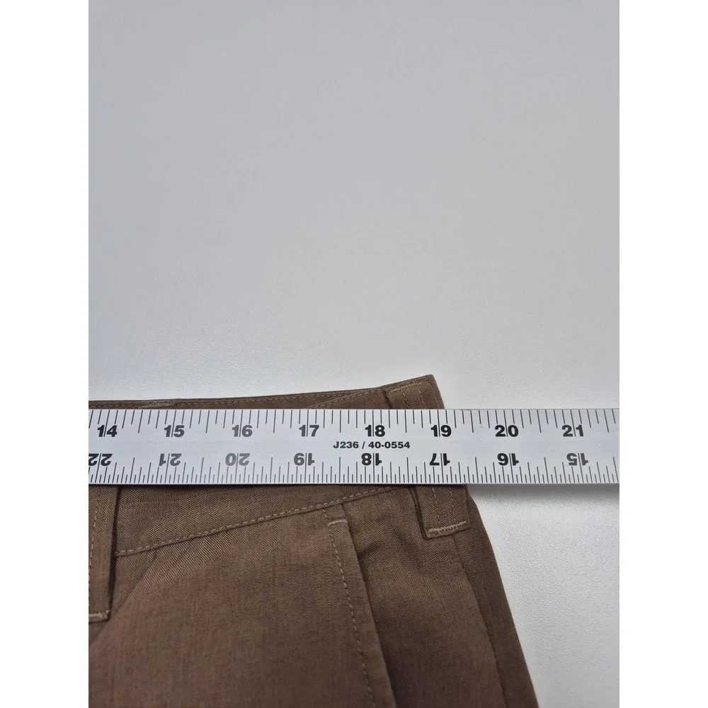Bluffworks Pants Mens 37x31 Brown Relaxed Fit Chino Travel Casual Work NYC